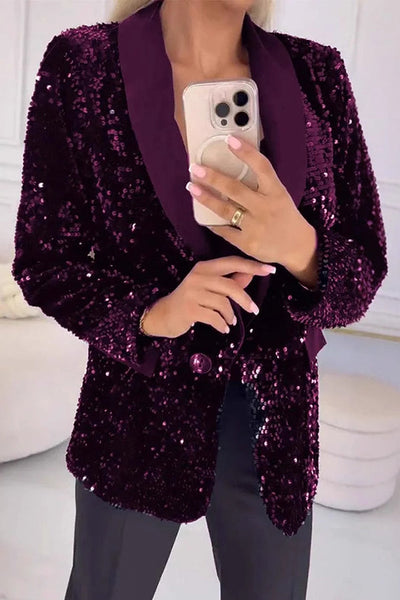 Liv - Shimmer Sequin Blazer