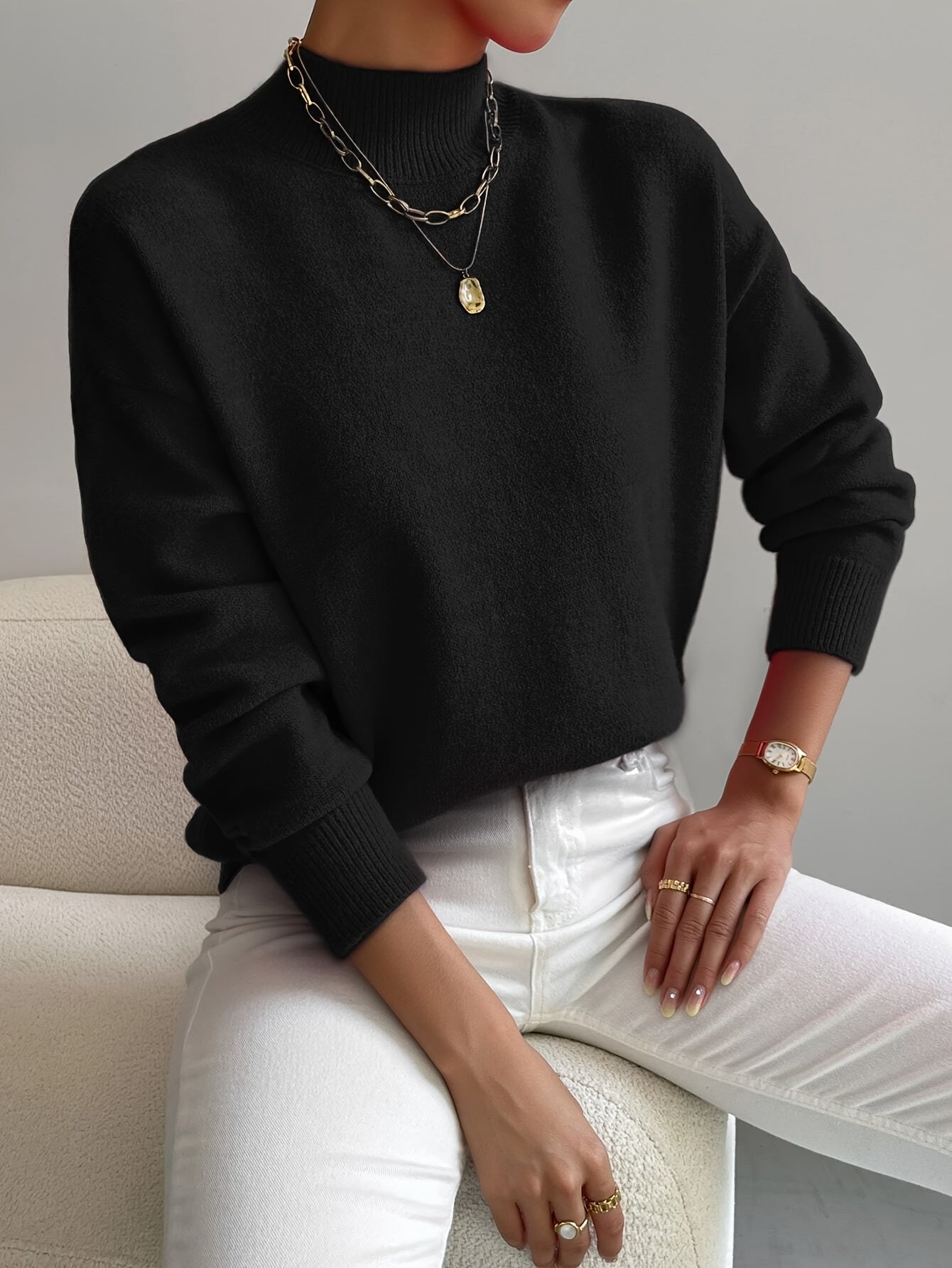 Alexa | Classic Turtleneck
